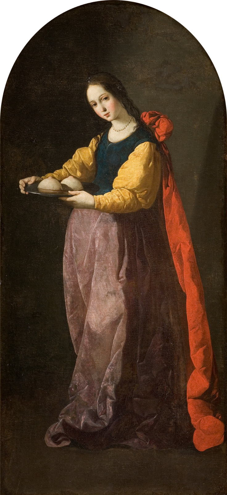 Francisco de Zurbaran Sainte Agathe