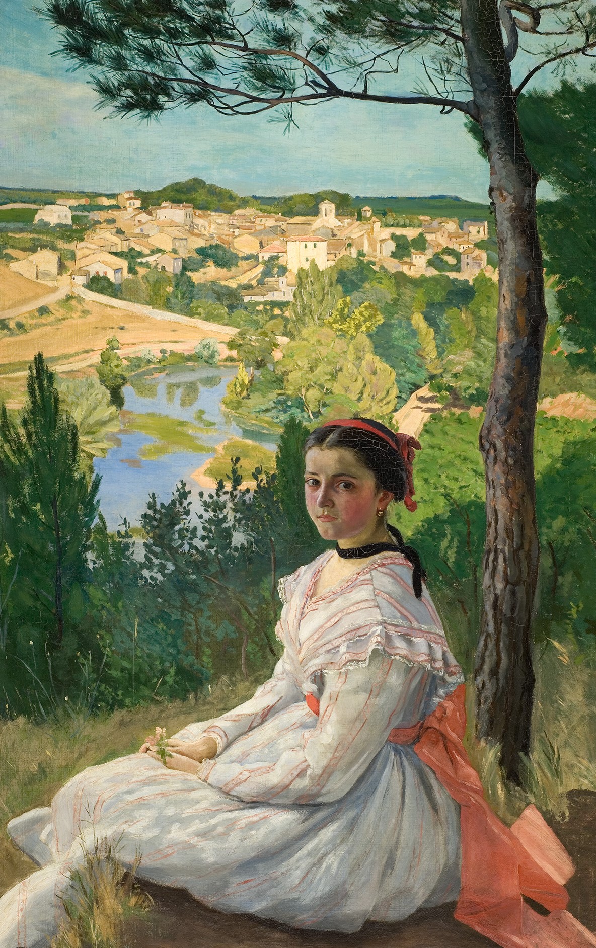 Bazille Vue de village