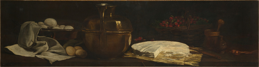 François Bonvin, Nature morte au brie