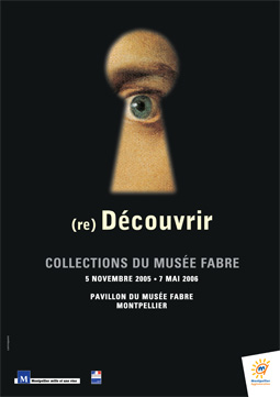 Oeil bleu et trou de serrure